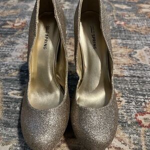 Call It Spring Women's Sparkling Heels - Gold